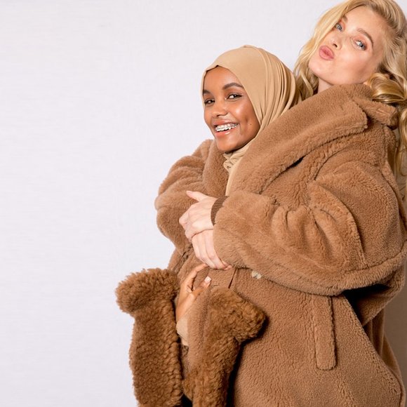 90% NEW MAX MARA TEDDY MID LENGTH CLASSIC JACKET, SIZE 42 medium - Picture 6 of 17